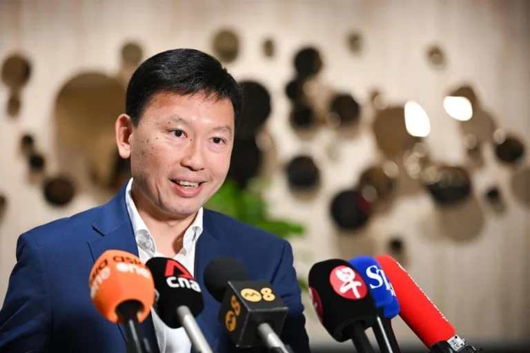 Monetary Authority of Singapore building sign as it announces a Growth Capital Workgroup