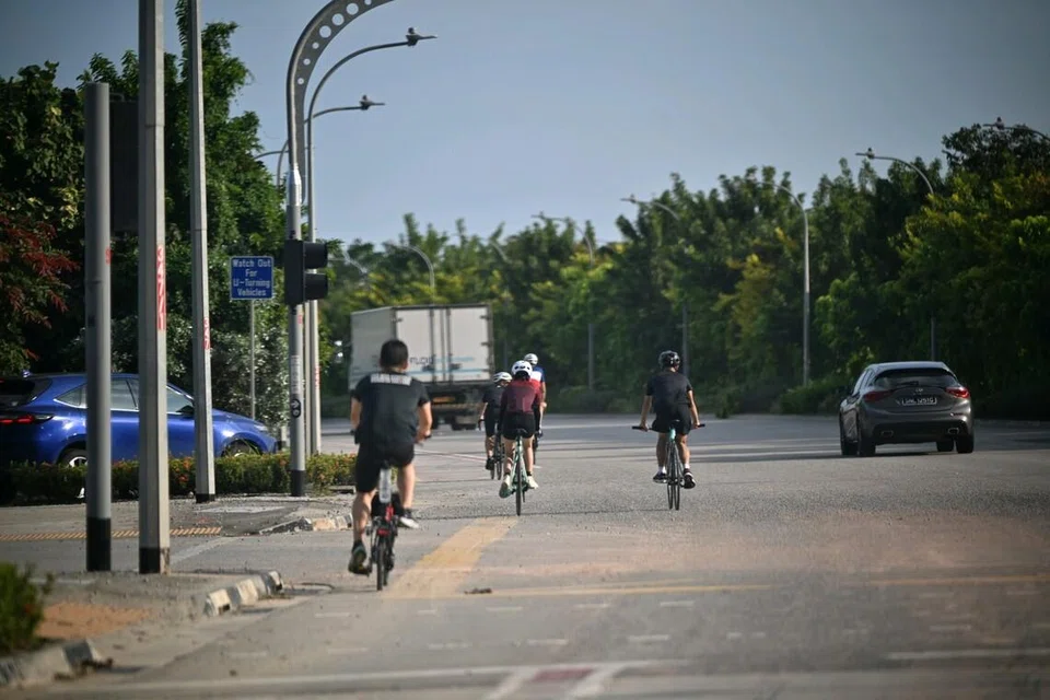 t: Tanah Merah Coast Road accidents involving cyclists in Singapore