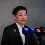 Singapore Prime Minister Lawrence Wong during his official visit to Tokyo for the 60th anniversary of ties with Japan