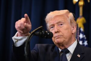 Trump's Tarmac Remarks Prompt Mental Acuity Questions From Political Commentators