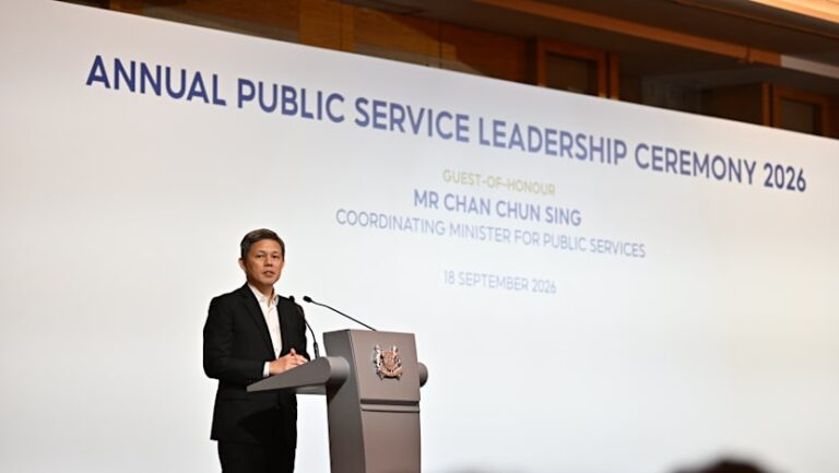 Singapore's Public Service Must Move From Governing 'For' Citizens to Governing 'With' Them, Chan Chun Sing Says